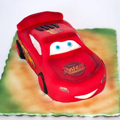 McQueen birthday Cake  - Cake by Kremena Boteva