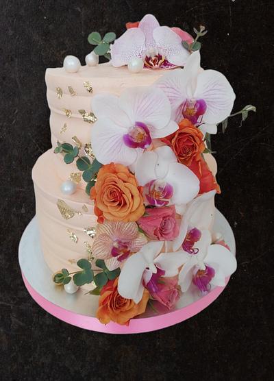 Flower cake - Cake by Kristina Mineva