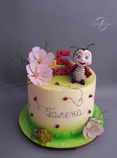 Ladybug cake  - Cake by Mariya Gechekova