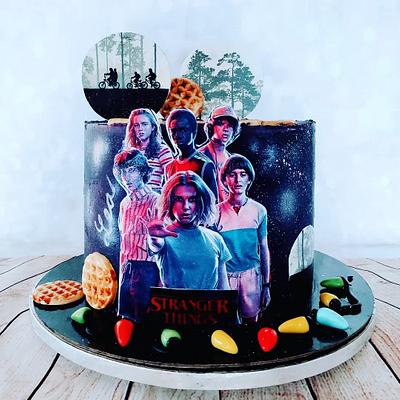 Stranger things  - Cake by alenascakes