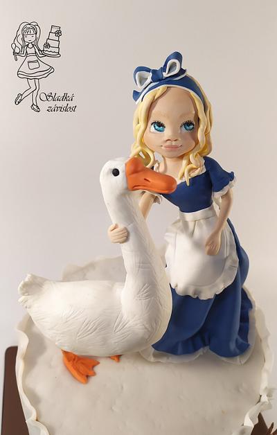 Goose girl - Cake by Sladká závislost