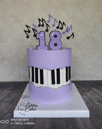 Music Cake - Cake by Zaklina
