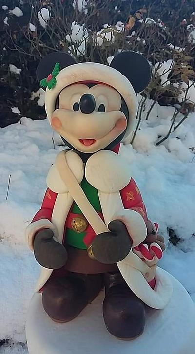 Mickey Mouse Santa Claus - Cake by Annalisa Pensabene Pastry Lover