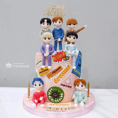 NCT Dream-Themed Birthday Cake - Cake by Dapoer Nde