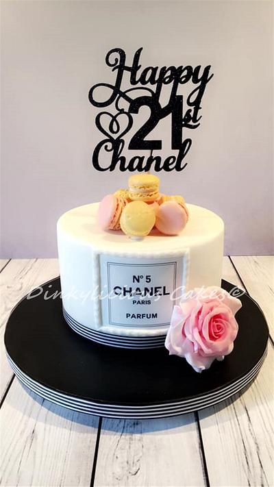 Chanel No5 Cake - Cake by Dinkylicious Cakes
