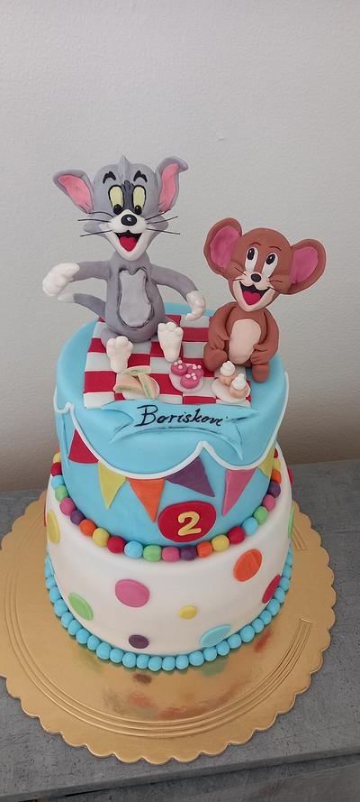 Tom&Jerry - Cake by Stanka