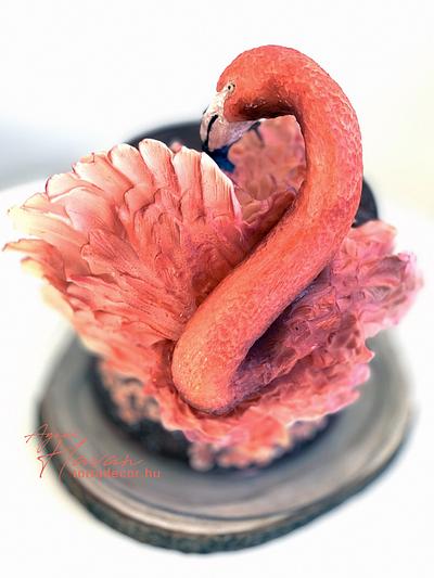 Flamingo - Cake by Agnes Havan-tortadecor.hu