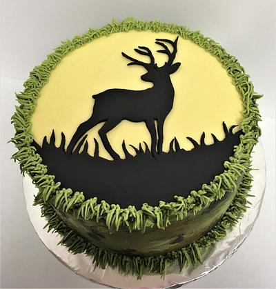 Deer Cake - Cake by Sweet Art Cakes