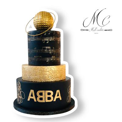 ABBA cake  - Cake by Cindy Sauvage 