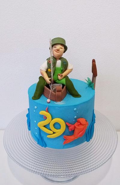 Fisherman cake - Cake by Clara