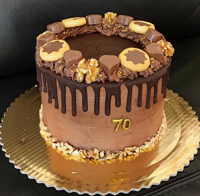 "70" - Cake by OSLAVKA
