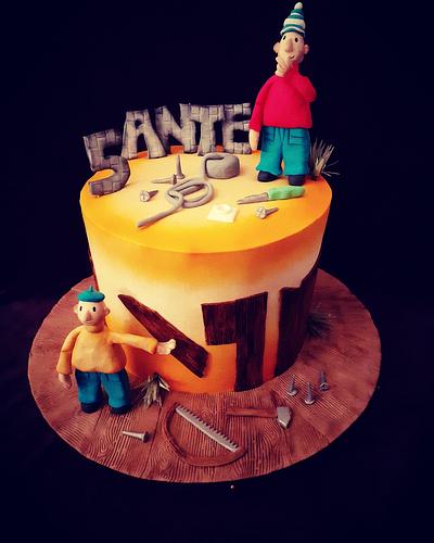 Pat&Mat - Cake by Cakes_bytea