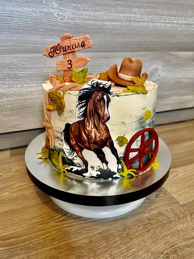 Horse cake - Cake by DaraCakes