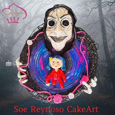 Coraline - Cake by Soe Reynoso