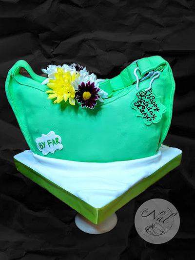 Чанта BY FAR - Cake by Nal