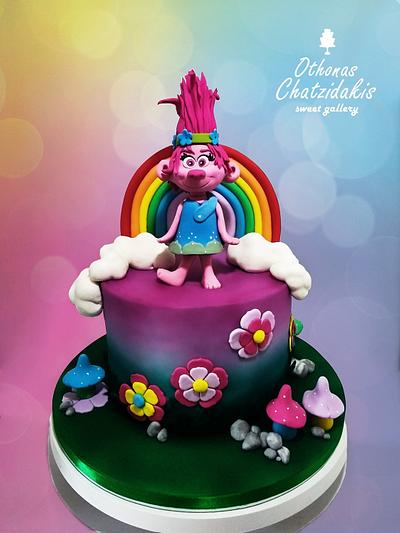 Trolls Poppy cake - Cake by Othonas Chatzidakis 