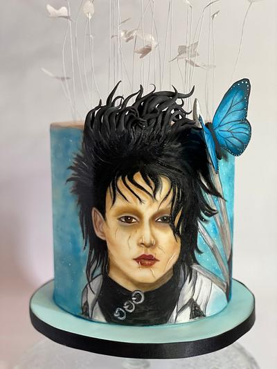 Edward Scissorhands  - Cake by Denise 