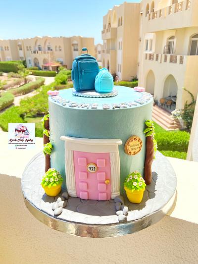 Welcome home 🌸🦋 - Cake by Hadeer ahmed