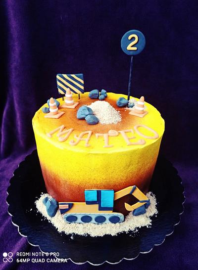 Boy's birthday cake - Cake by Cakes_bytea