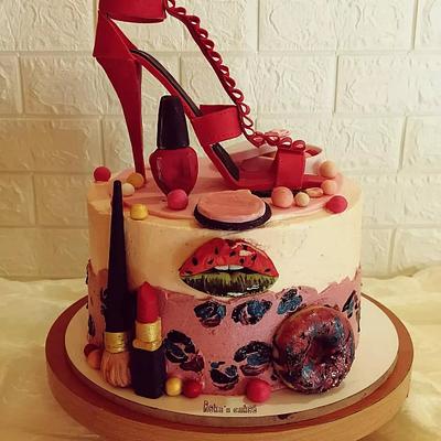 Fashion cake  - Cake by RekaBL86