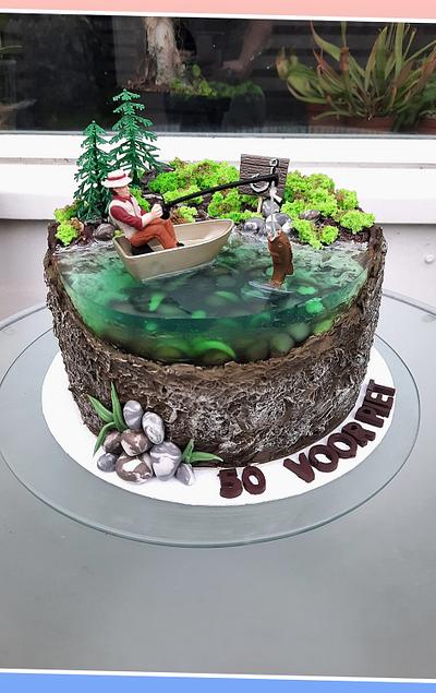 Fisherman cake - Cake by Julie's Cakes 
