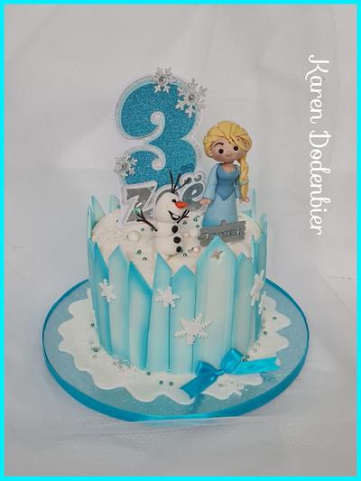 Frozen - Cake by Karen Dodenbier