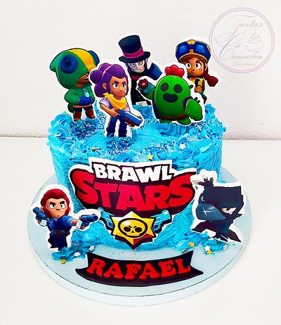 TARTA BRAWL STARS - Cake by Camelia