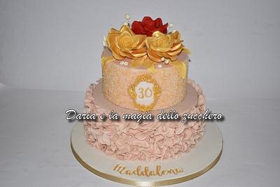 Ruffle cake - Cake by Daria Albanese