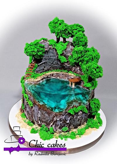 Paradise - Cake by Radmila