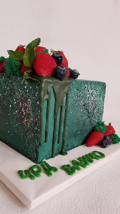 square cake - Cake by Ladybug0805