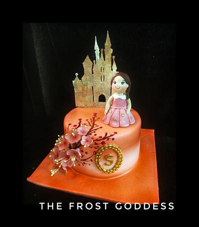 Lil princess cake - Cake by thefrostgoddess