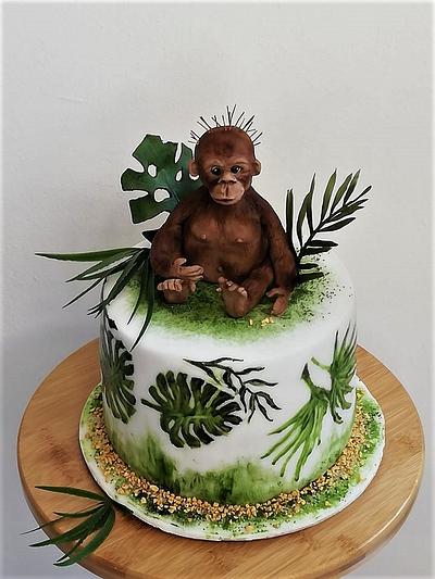 Monkey cake - Cake by babkaKatka