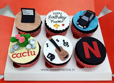 Cupcakes for husband - Cake by Sweet Mantra Homemade Customized Cakes Pune