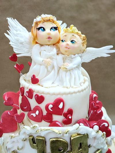 Little angels cake - Cake by Tanya Shengarova