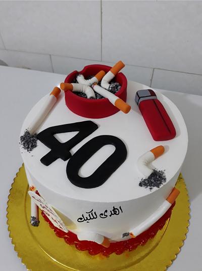 Cigarette cake - Cake by Alhudacake 