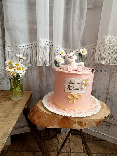 Birthday cake:) - Cake by SojkineTorty