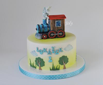 With a train - Cake by Jolana Brychova