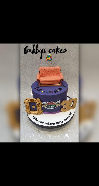 Friends cake - Cake by Gabby's cakes