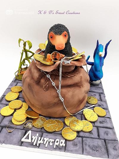 Fantastic beasts  - Cake by Konstantina - K & D's Sweet Creations