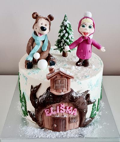 Masha and bear  - Cake by Adriana12