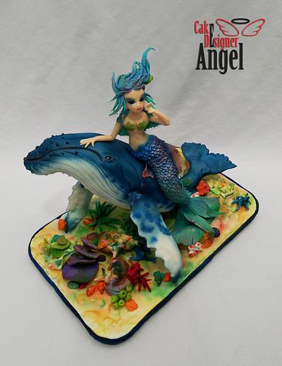 Mermaid of the Arch - Cake by Angel Torres