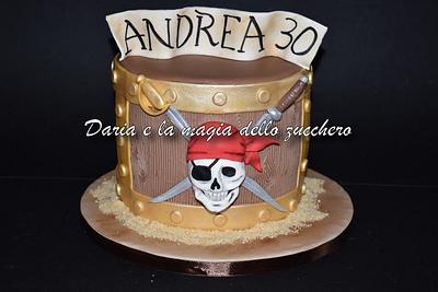 Pirates cake - Cake by Daria Albanese