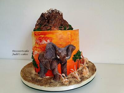 Elephant cake - Cake by Judit