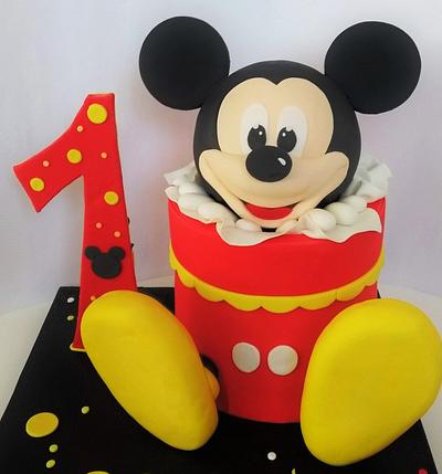 Mickey Mouse cake - Cake by Clara