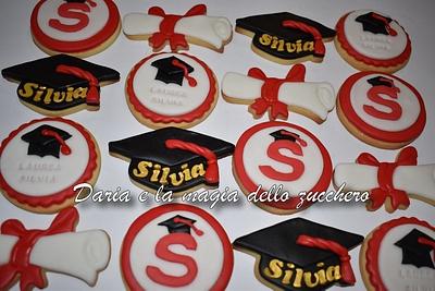 Graduation cookies - Cake by Daria Albanese