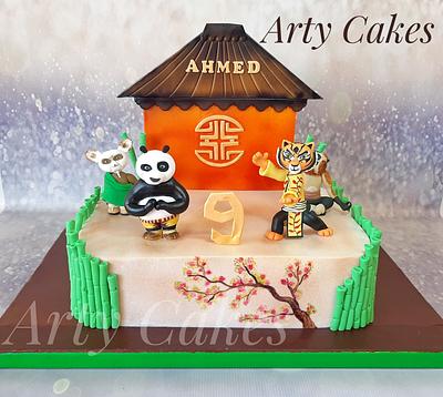 Kung fu panda cake  by Arty Cakes  - Cake by Arty cakes