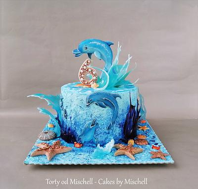 Dolphin cake - Cake by Mischell