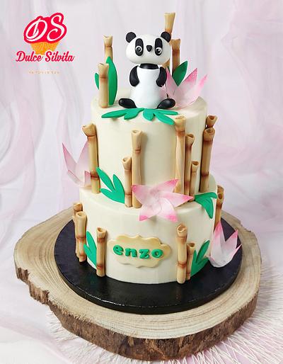 Panda Cake for Enzo - Cake by Dulce Silvita