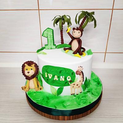 Jungle cake - Cake by Tortalie