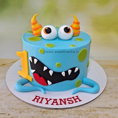 Monster cake - Cake by Sweet Mantra Homemade Customized Cakes Pune